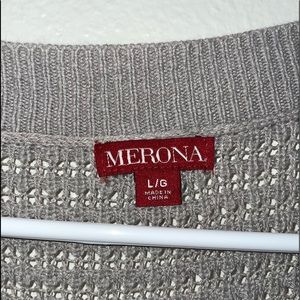 Merona cardigan, size large, Gray